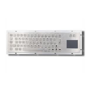 China Self Service Kiosk Stainless Steel Industrial Keyboard With Touchpad IP65 on sale