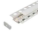 SMD 2835 5630 5050 Drywall LED Strip Profile Channel 1m 2m 3m