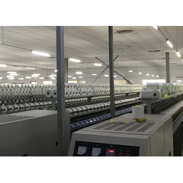 Factory Ring Bleaching White 40/3 Dyed Spun Polyester Yarn For Sewing