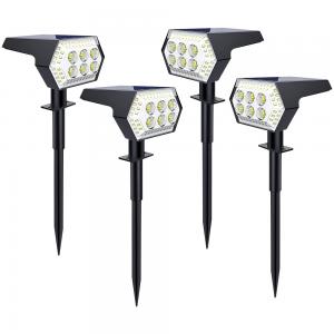 Wholesale 48LEDs 108 LEDs Solar Powered Landscape Lights 4 Light Modes from china suppliers