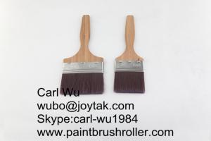 Wholesale Natural bristle Chinese bristle synthetic mix 2 piece paint brush sets wood handle plastic handle 5 inch PBS-017 from china suppliers