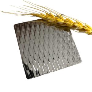 Wholesale Stamping Checkered Embossed Stainless Steel Sheet AISI ASTM Standard from china suppliers