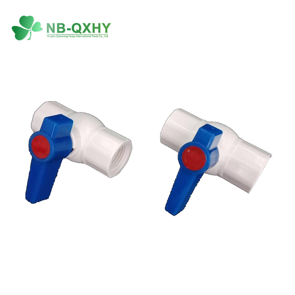 Good Quality NPT Standard Thread PVC Ball Valve for South America/Peru