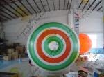 Reusable Colored Helium Zeppelin Professional Fire Resistance EN71