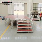 Concert Aluminum Stage Platforms Mobile Truss Stage System