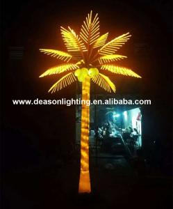 Wholesale Summer Decoration Lighted Palm Trees from china suppliers