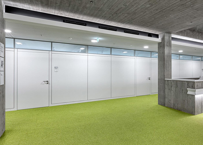 Disassemble Available Partition Wall Sever Rooms With Wood Solid Panel Obstruct Rooms