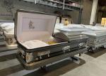 Customizable Stainless Steel Casket Metal Handle Decorable Surface