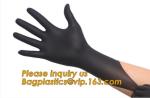 Free sample biodegradable custom powder free disposable 9 mil nitrile glove