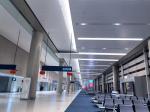 Airport Composite Metal Acoustic Ceiling Tiles RAL White 9016 Aluminium Micro