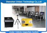 Indoor Moveable Mobile Vehicle Inspection System UVSS Linear Scan CCD OEM / ODM