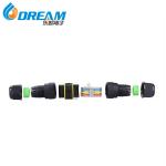 Junction Box Outdoor Waterproof IP68 3 Way Line M25 Cable Connector Wire Range 6