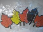 charming various leaves paper air freshener,several colors for choose.