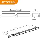 A260A Aluminum PC Laminate Light 150-2000x8.5x11mm Ra 90 DC12V 5W/m 2835/168PCS
