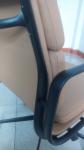 Sophisticated Ergonomic Office Chair Brown Color Soft Pad Back 360 Degree Swivel