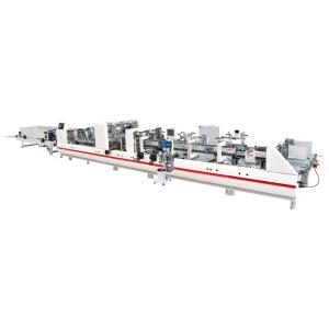 Wholesale 4 / 6 Corners Box Folder Gluer Machine Automatic Straight Line Lock Bottom PRY-850IV/1100IV from china suppliers