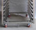 Customized 20layer 1.8m SGS Stainless Steel Rack Trolley