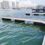 Alloy Floating Pontoon Dock Finger Rubber Fender Marine Jet Ski Floating Docks