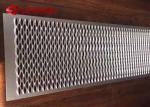 Heavy Duty Grip Strut Safety Grating Non - Serrated Surface Slip Resistance