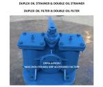DN65 FUEL OIL PUMP SUCTION MODEL DUPLEX STRAINERS / FILTERS AS65-0.75/0.26 CB