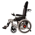 20km 6km/h Four Wheel Drive Wheelchair , 500W One Step Folding Electric