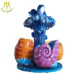 Hansel mechanical horse ride for sale 3 seats mini carousel for sale mall