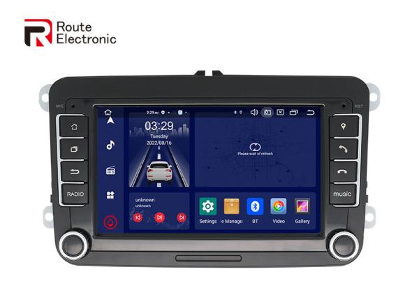 VW Universal Octa Core Android Car Stereo 7 Inch With Cooling Fan Physical