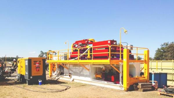 Circulation Recycling System Drilling Fluid Equipment For Piling / HDD / TBM /