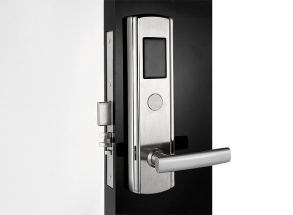 Home Keyless Electronic Digital Door Lock 300×78 Mm Front Plate With 4 A 1.5V