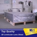 PLASTIC LENTICULAR 15 LPI lenticular lens sheet 1.2*2.4mm 3mm flip animation