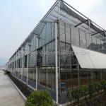 Multi-Span Agricultural Greenhouses Modern Tech Glass Greenhouse for Agriculture