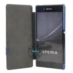 wholesale pu leather protective flip Case For sony z4 ,various colors available