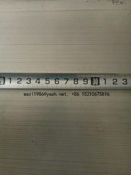 0.3mm Diameter Hole, 0.4mm pitch/SS304 SS316 Micro Perforated Mesh With