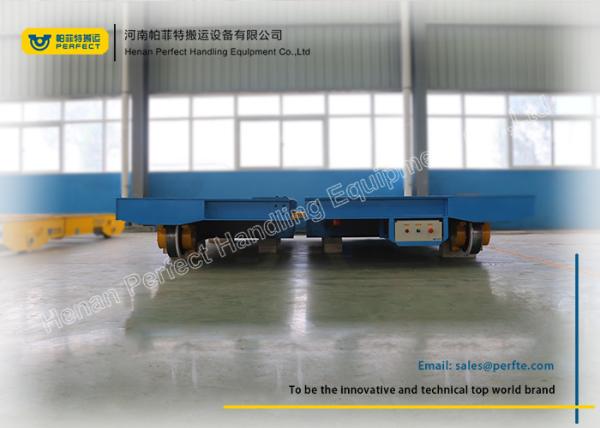 Automated Battery Rail Transfer Trolley Carriage Large Load Capacity High