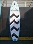 PVC Inflatable Stand Up Paddle Board For Surfing , 15PSI Pressure Inflatable Sup