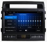 Ouchuangbo car radio digital screen 4 Core CPU for Toyota Land Cruiser 2010-2012