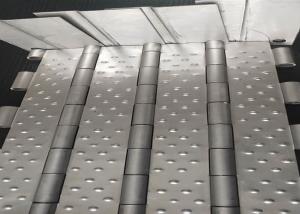 Wholesale Food Processing Oven 0.8mm SS201 Plate Conveyor Belt from china suppliers