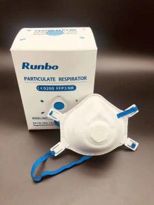 Wholesale CE certified Disposable FFP3 Face Mask in Cup Shape with Medical and Non Medical Use from china suppliers