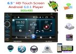 Full Touch Car 2din Stereo 6.5 Inch Android Auto Head Unit Digital Screen