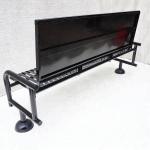 Unique Leg L2070mm W680mm Steel Garden Benches