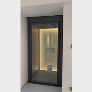 Space Adaptability Screw Driven Elevator With 3 Feet X 3 Feet Cabin Automatic Sliding Door
