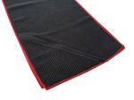 Black White Golf Microfiber Gym Sport Towel With Zip Pocket Set 40x100 Cm