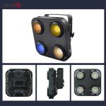 IP65 4x90W RGB Led Cob Audience Blinder Light Outdoor Waterproof 4 Eyes Blinders