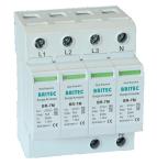 BR-7M 3P T1+T2 tuv ac surge arrester B+C Lightening Protector spd thunder