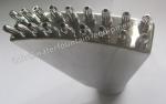 DN25 Adjustable Fountain Head Nozzles , Double Peacock Tail High Pressure Water