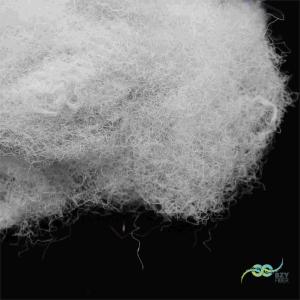 Wholesale Hollow 70D Recycled Polyester Staple Fibre Artificial 72mm Filling Material from china suppliers