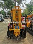 200m Depth 40HP Diesel Engine Hydraulic Water Well Drilling Machine With Three