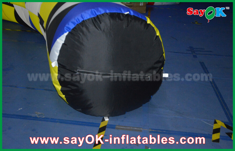 Halloween Archway Inflatable Oxford Cloth Advertising Inflatable Finish Line Arch / Archway White With Led Light