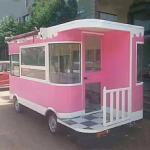 Multifunctional Clothing Shop Truck with External Power Supply and Stainless