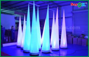 Wholesale 2.5m / 3mH Led Lighting Inflatable Lighting Decoration Cone Shaped For Event / Advertising from china suppliers